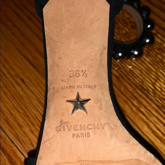 Givenchy suede open toe with straps - Picture 4 of 4